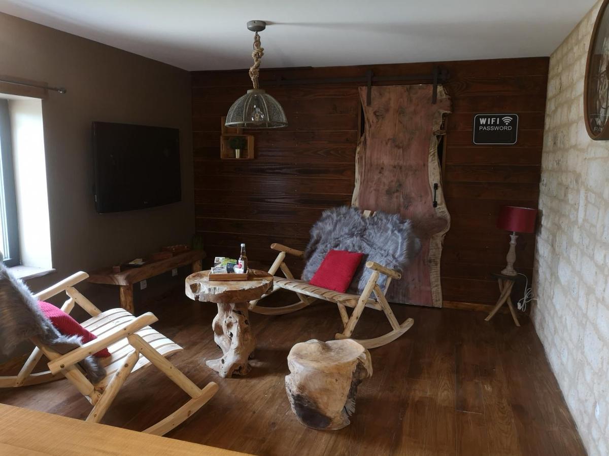Gite La Grange De La Trigalle Avec Spa Professionnel Privatif แวโลญส์ ภายนอก รูปภาพ